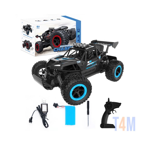 JJRC Off-Road Big Monster Truck Q102 Shadow Chaser with Remote Control Blue